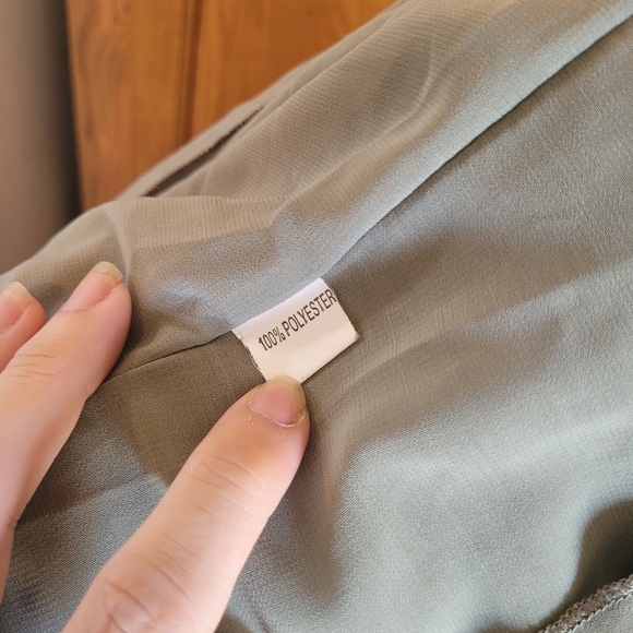 Ninie silvergreen dress, size M. Light and summery! - Picture 5 of 5